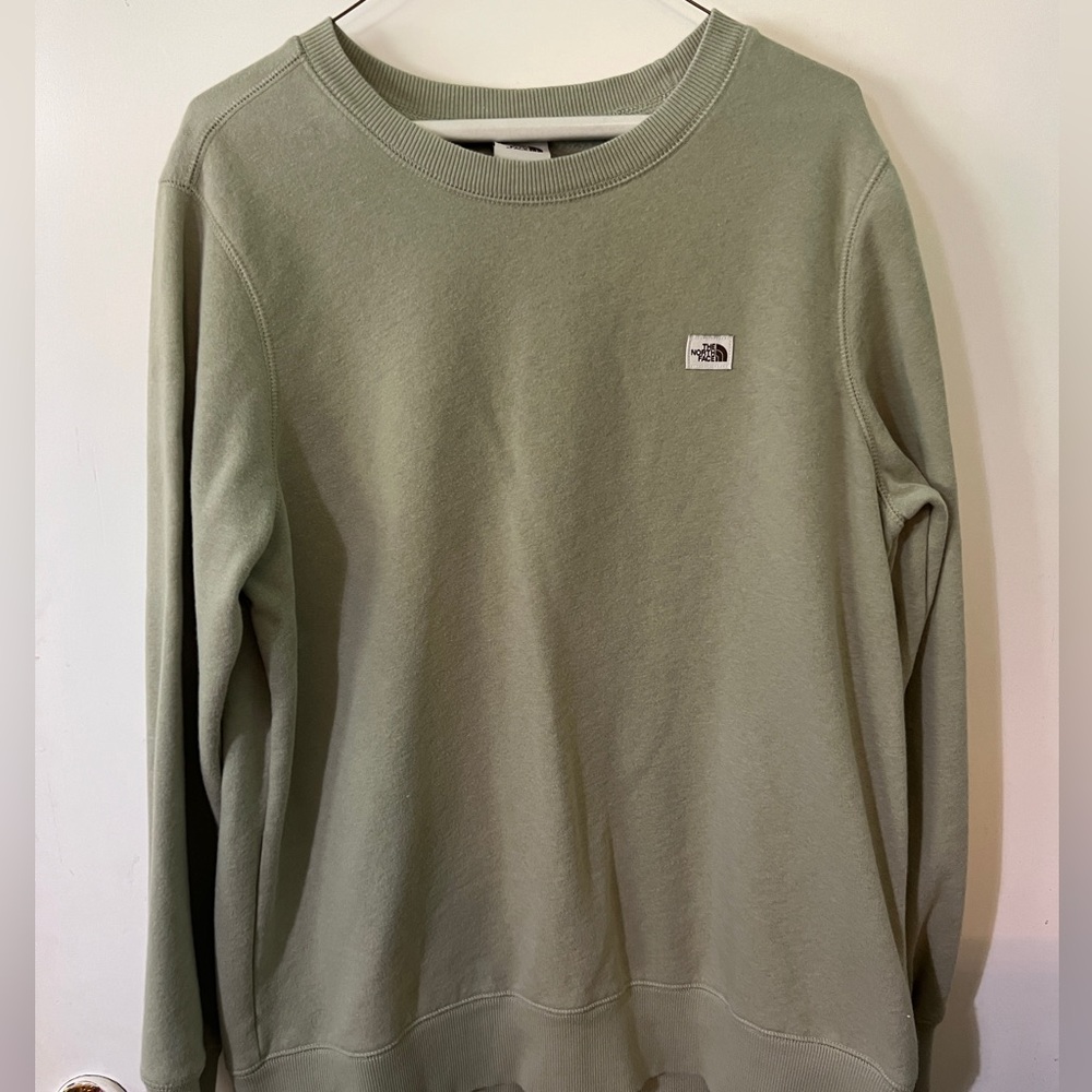 Green North Face Sweatshirt